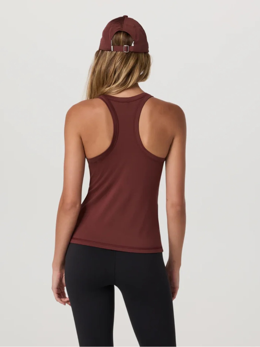 Vuori burgandy Engery Racerback top - Picture 4 of 7